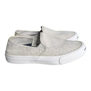 Converse Cream Slip-On Sneakers